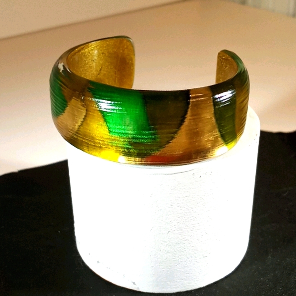 Alexis bittar handpainted cuff bracelet